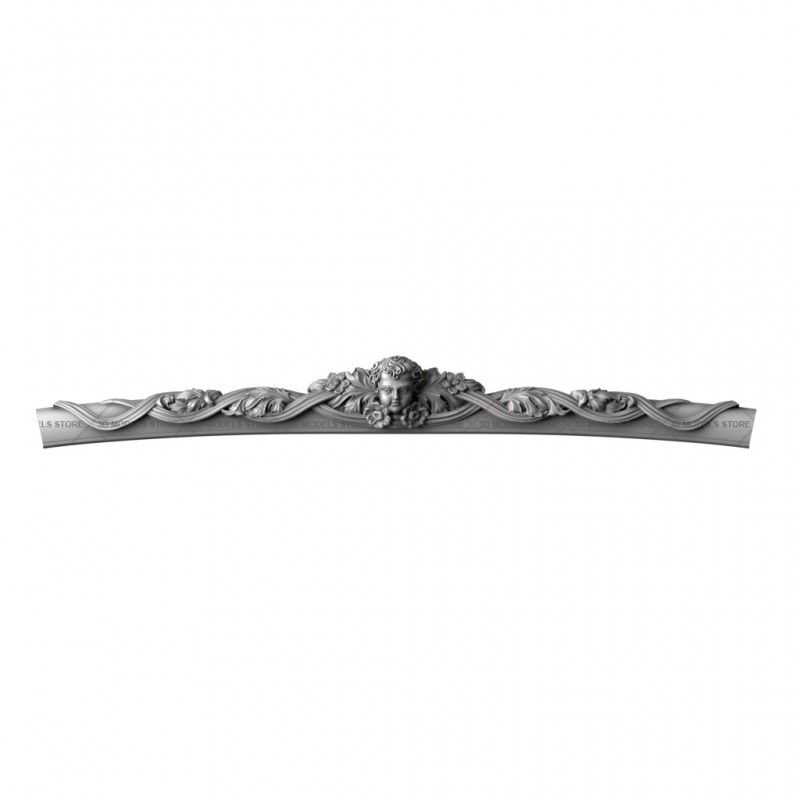 Headboard, 3d models (stl)